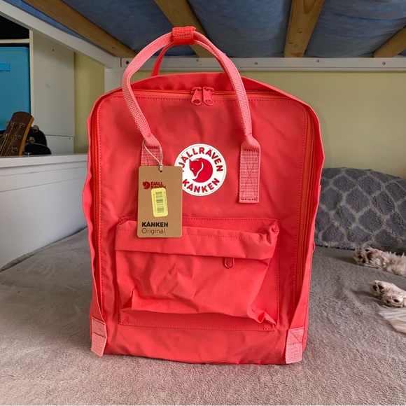 Fjallraven Bags Fjallraven Kanken Backpack Peach Pink Poshmark